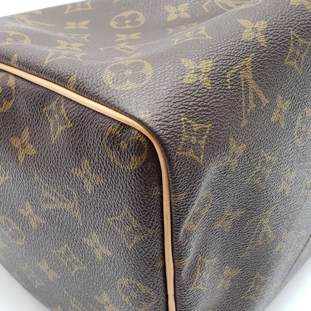 100% Authentic Louis Vuitton  Speedy 35 Monogram Boston Hand Bag - Picture 9 of 16